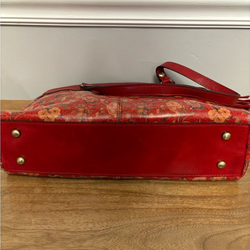 Patricia Nash floral satchel - Picture 11 of 11